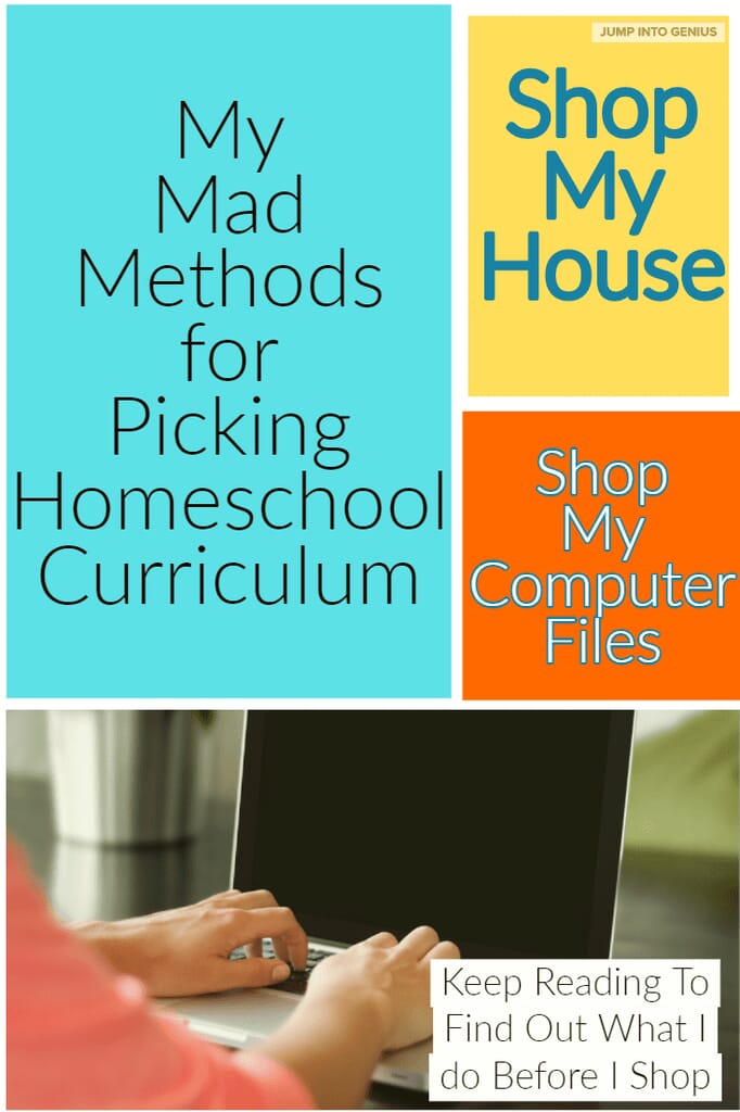 My Mad Methods for Picking Homeschool Curriculum