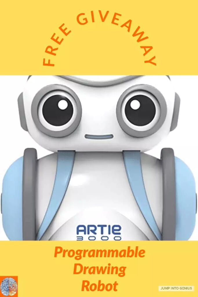 Artie 3000 Robot Giveaway Artie 3000 Robot Giveaway