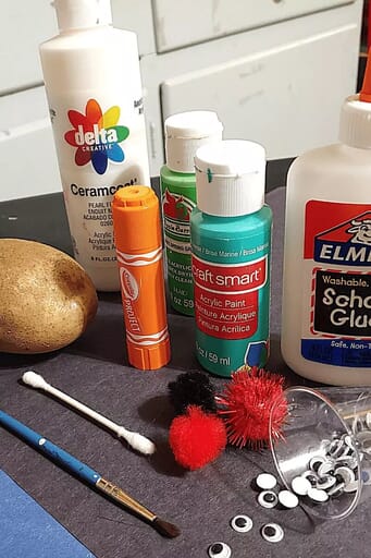 How to Make Adorable Snowman Art for Kids Gather supplies