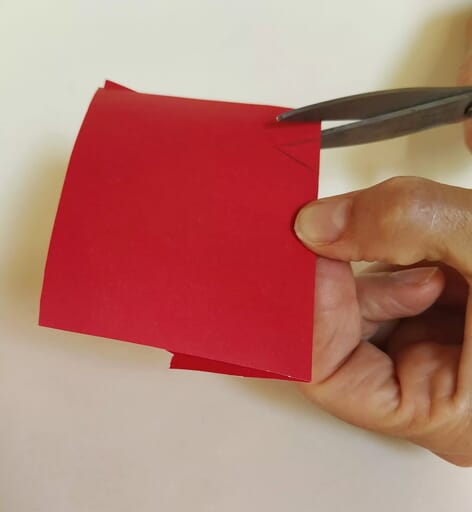 Easy 7 Step Cute Little Chicken Pencil Topper Craft Cut a small diamond out of red construction paper and fold at the middle to make a beak.